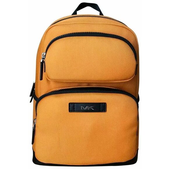 S Michael Kors Kent Sport Utility Large Yellow Gold Backpack 37U1LKSC50 $448 - Picture 1 of 6